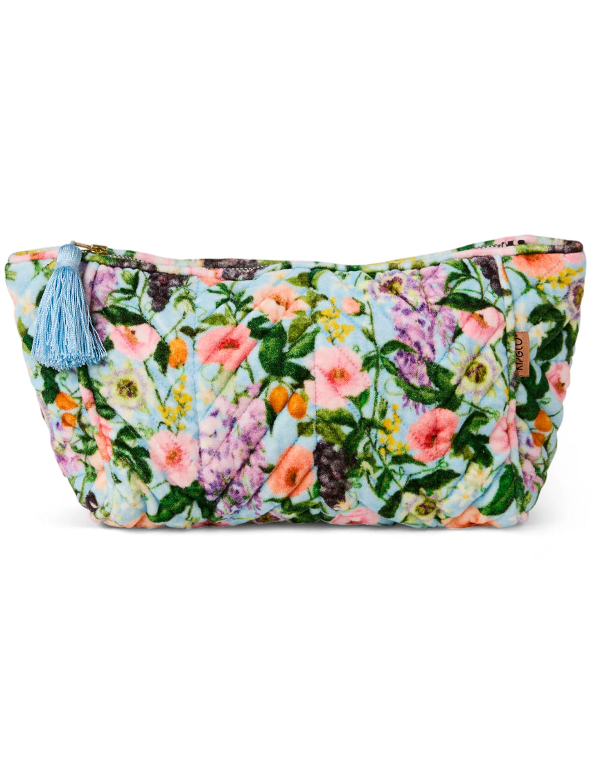 Kip & Co - Spring In The Air Velvet Toiletry Bag, Accessories, Kip & Co - Say It Sister