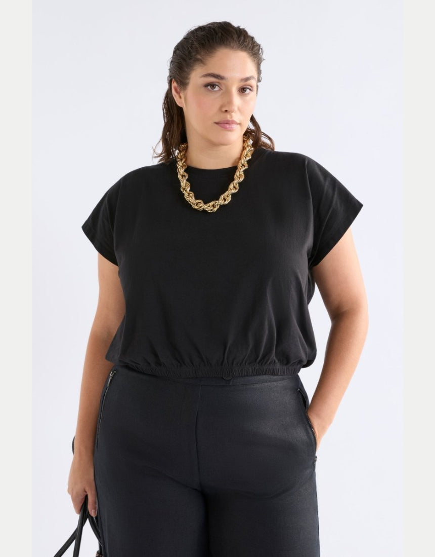 Elk - Kruis Tee Burnt Chocolate, Clothing, Elk - Say It Sister
