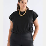 Elk - Kruis Tee Burnt Chocolate, Clothing, Elk - Say It Sister