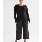 Elk - Merino Long Sleeve Top Black, Clothing, Elk - Say It Sister