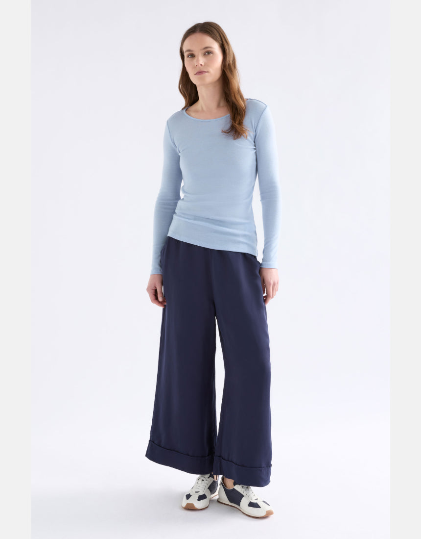 Elk - Merino Long Sleeve Top Pearl Blue, Clothing, Elk - Say It Sister