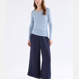 Elk - Merino Long Sleeve Top Pearl Blue, Clothing, Elk - Say It Sister