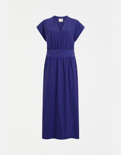 Elk - Evve Dress Chocolate/Cobalt, Clothing, Elk - Say It Sister