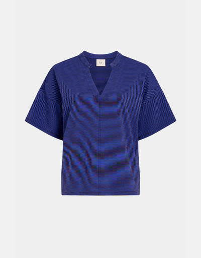 Elk - Evve Tshirt Chocolate/Cobalt, Clothing, Elk - Say It Sister