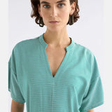 Elk - Evve Tshirt Bright Teal/White, Clothing, Elk - Say It Sister