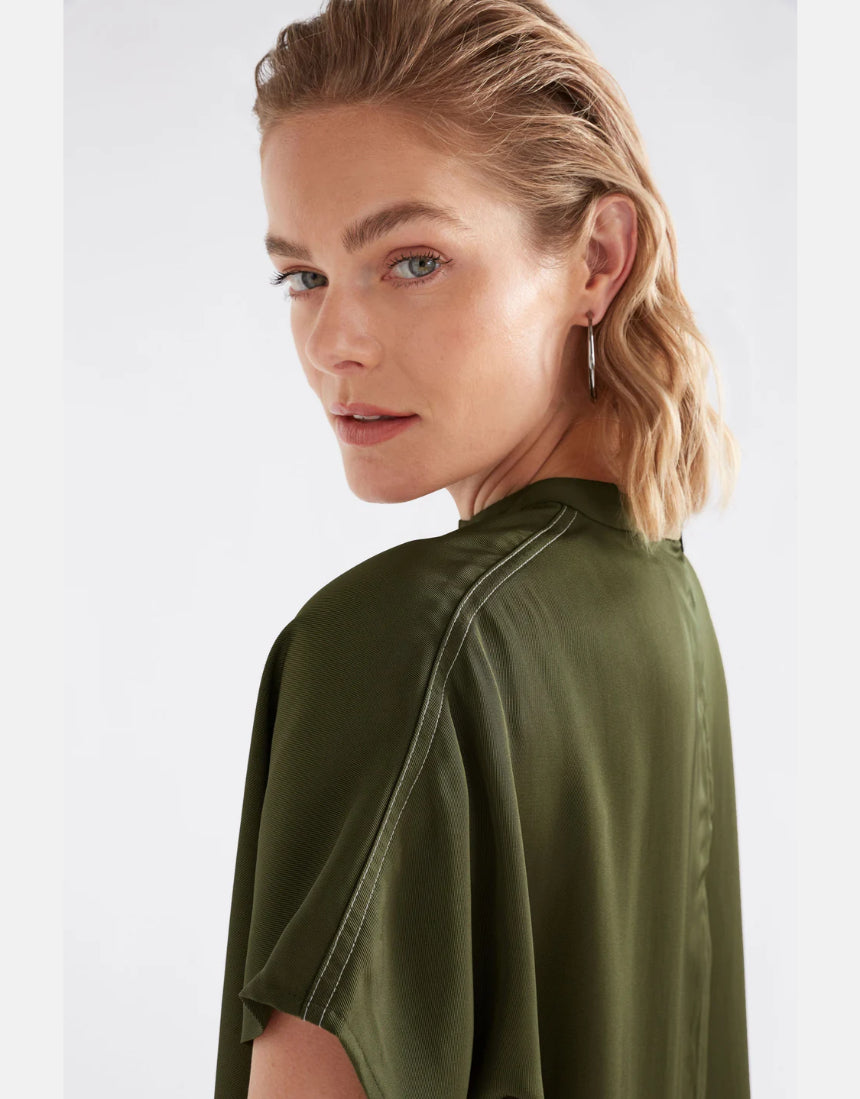 Elk - Hullu Top Bright Olive, Clothing, Elk - Say It Sister