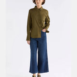 Elk - Stuud Long Shirt Olive, Clothing, Elk - Say It Sister