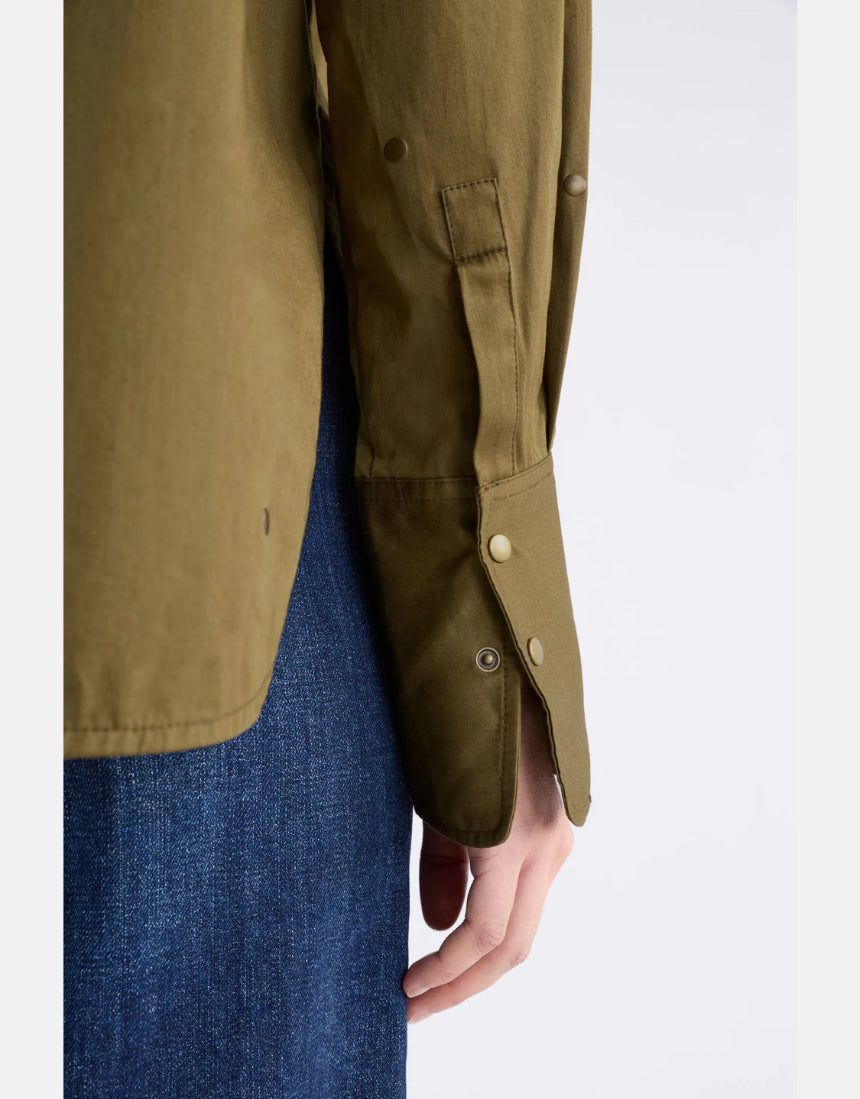 Elk - Stuud Long Shirt Olive, Clothing, Elk - Say It Sister