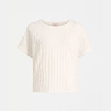 Elk - Orta Boxy Tshirt White, Clothing, Elk - Say It Sister