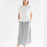 Elk - Orta Boxy Tshirt White, Clothing, Elk - Say It Sister