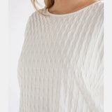 Elk - Orta Boxy Tshirt White, Clothing, Elk - Say It Sister