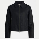 Elk Altairs Jacket in burnt chocolate, a stylish men's clothing item with a warm, casual fit and durable fabric.