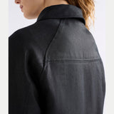 Elk Altairs Jacket in burnt chocolate color, showcasing a stylish outdoor clothing piece with a comfortable fit and durable fabric.