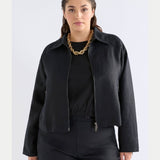 Elk Altairs Jacket in burnt chocolate color, casual clothing with a comfortable fit and stylish design.