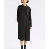 Black Elk Famke dress featuring a stylish, comfortable design, perfect for casual or semi-formal occasions.