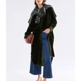 Elk - Suuri Velvet Dress Deep Olive, Clothing, Elk - Say It Sister