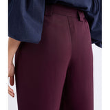 ELK The Label Hullu Pant in Shiraz color, stylish women's pants with a relaxed fit, displayed on a neutral background.