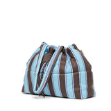 Base - Scrunch Base Chocolate Brown Stripe, , Base - Say It Sister