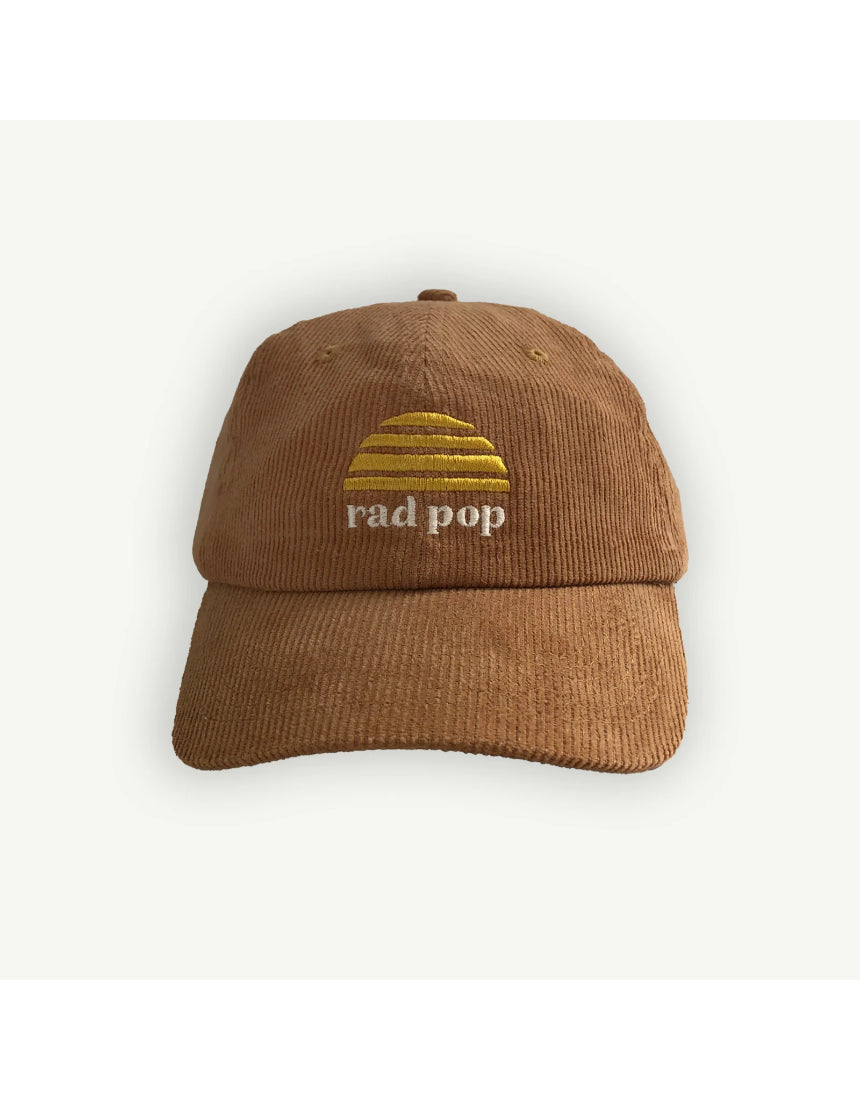 Rad Pop Cord Cap - Tan, hat, Banabae - Say It Sister
