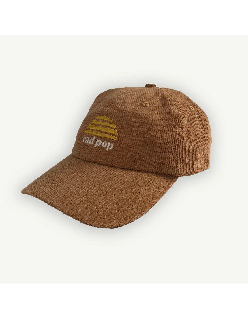 Rad Pop Cord Cap - Tan, hat, Banabae - Say It Sister