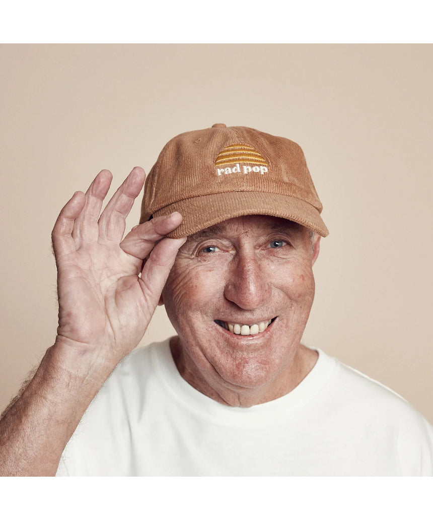 Rad Pop Cord Cap - Tan, hat, Banabae - Say It Sister