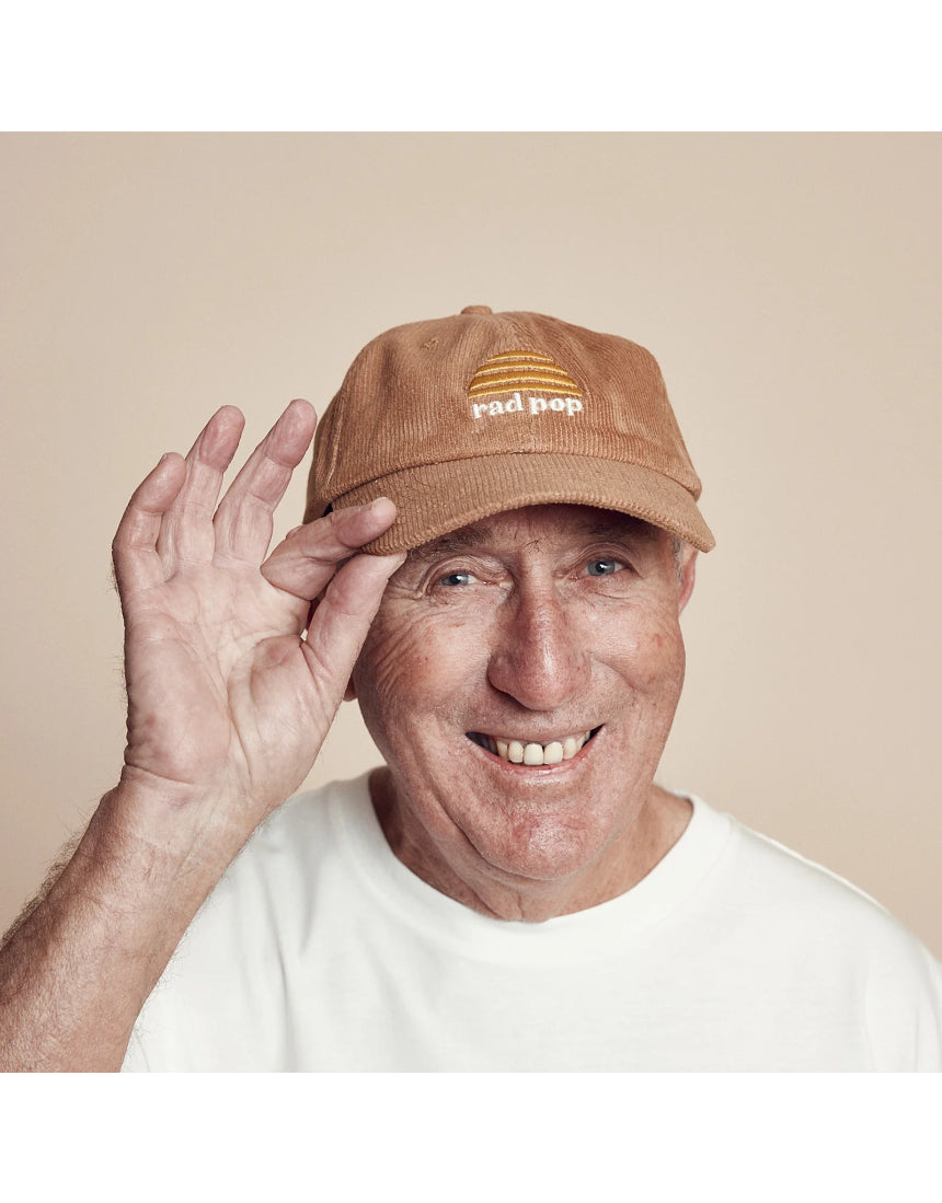 Rad Pop Cord Cap - Tan, hat, Banabae - Say It Sister