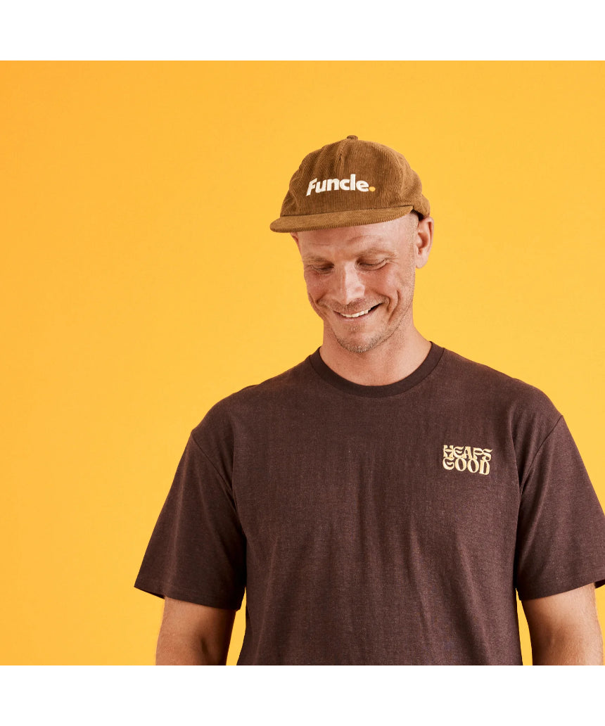 Funcle Cord Cap - Tan, , Banabae - Say It Sister