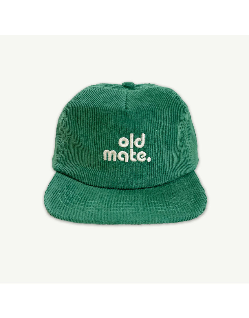 Old Mate Cord Adult Cap - Moss, , Banabae - Say It Sister