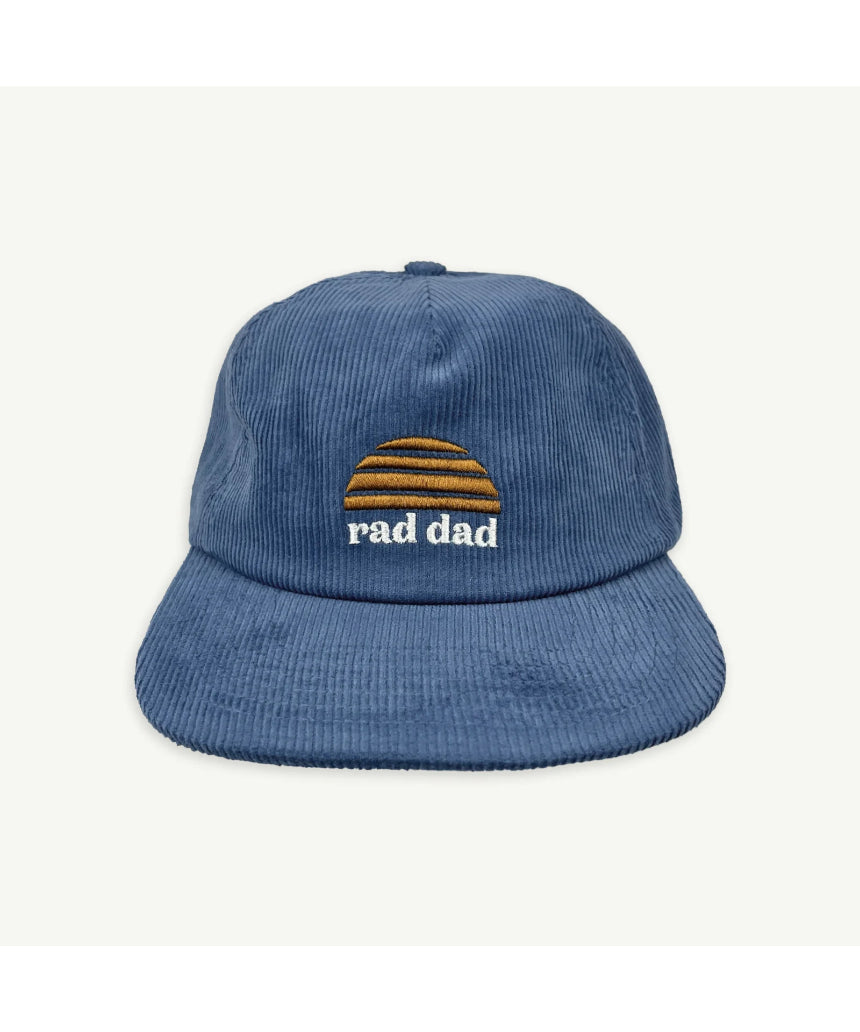 Rad Dad Cord Cap - Denim Blue, , Banabae - Say It Sister