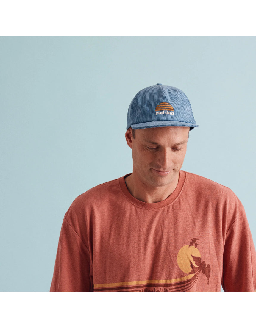 Rad Dad Cord Cap - Denim Blue, , Banabae - Say It Sister