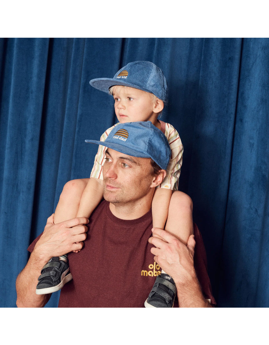 Rad Dad Cord Cap - Denim Blue, , Banabae - Say It Sister