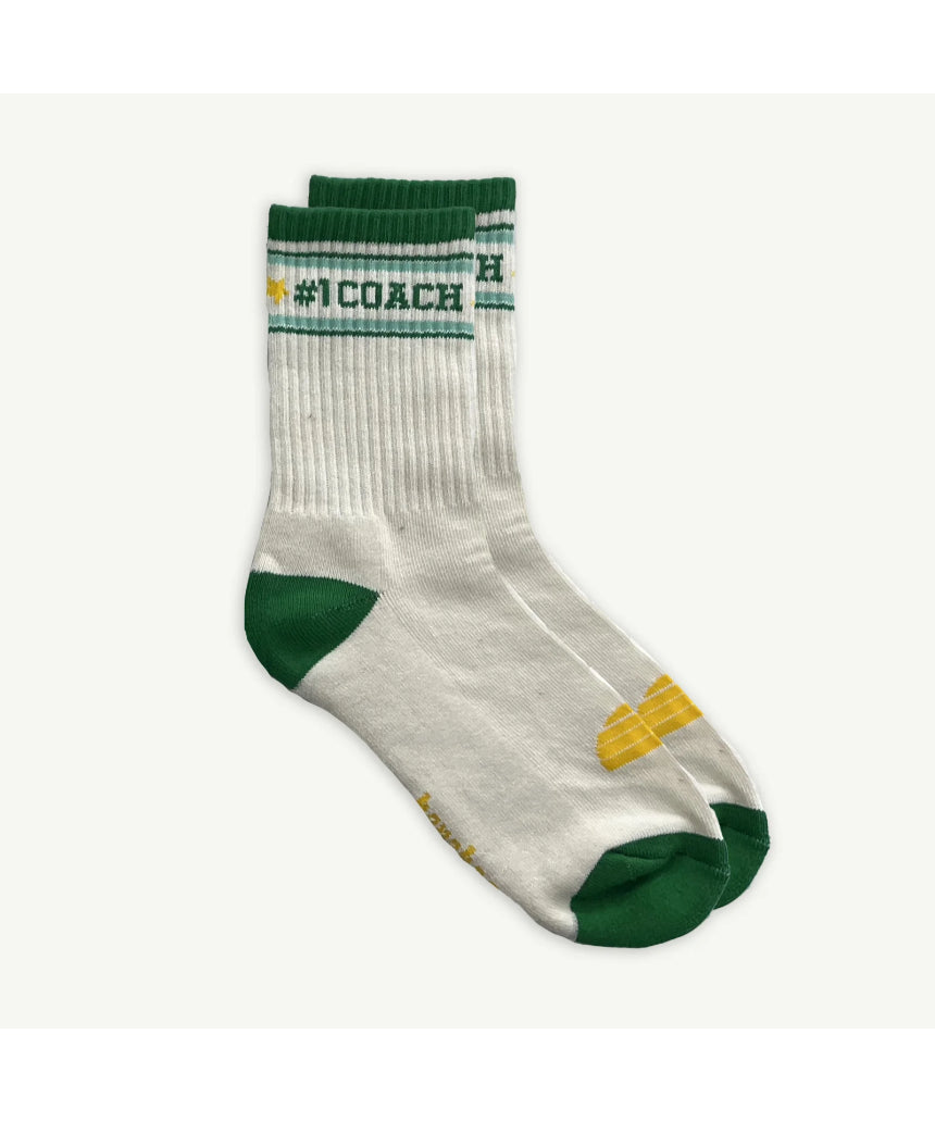 #1 Coach Organic Cotton Crew Socks, , Banabae - Say It Sister