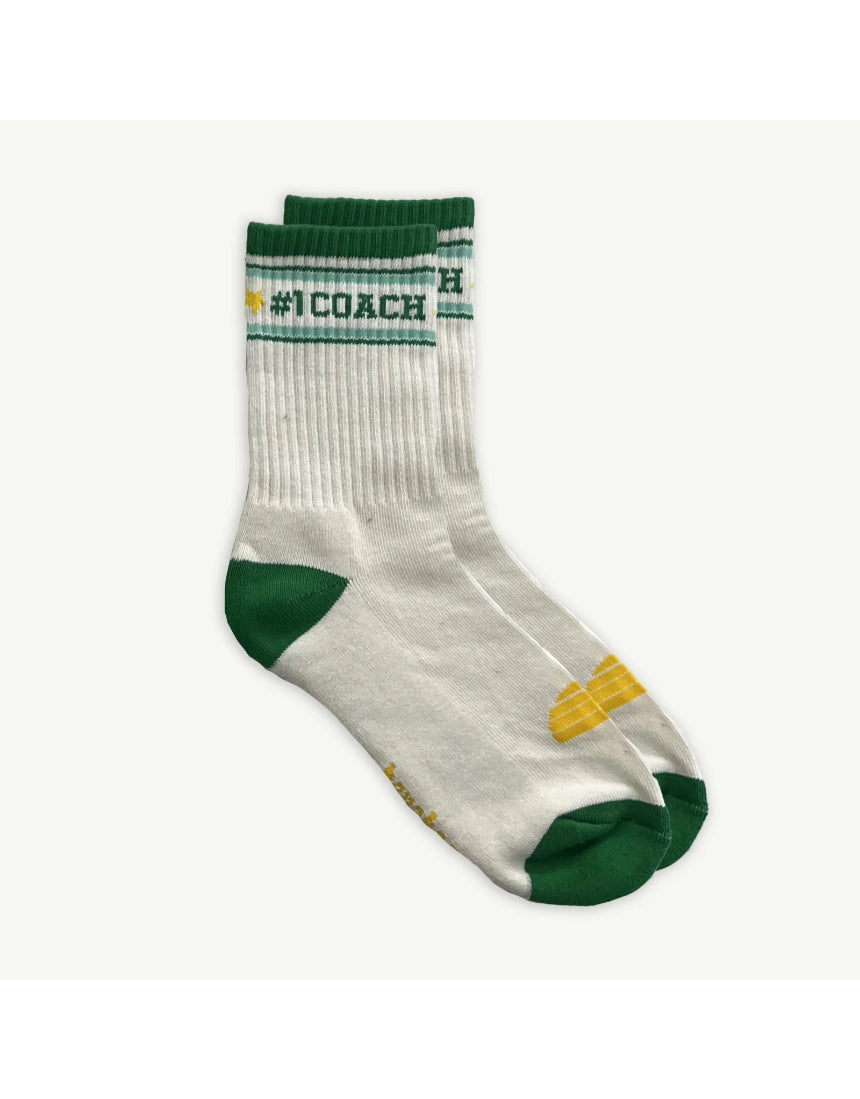 #1 Coach Organic Cotton Crew Socks, , Banabae - Say It Sister