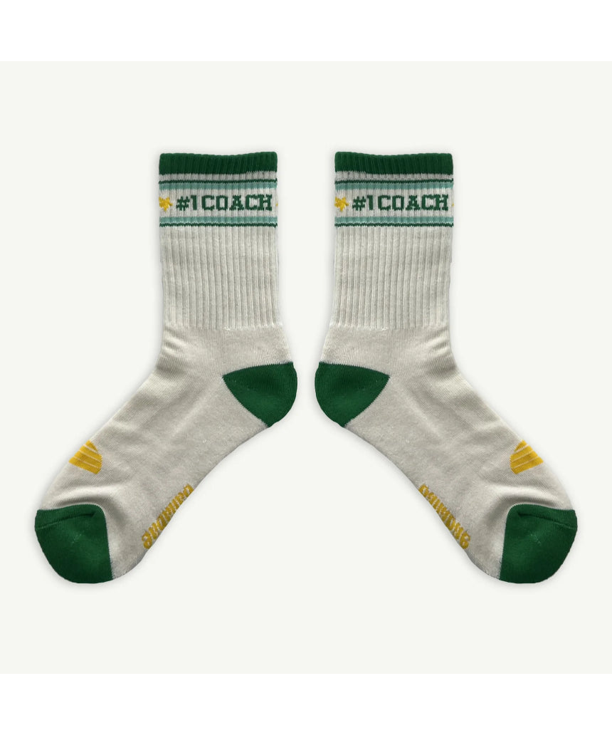 #1 Coach Organic Cotton Crew Socks, , Banabae - Say It Sister