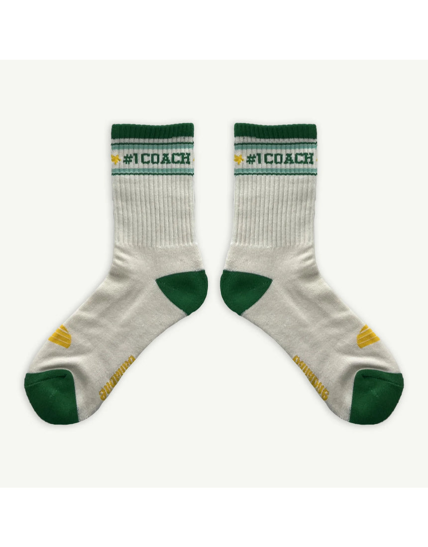#1 Coach Organic Cotton Crew Socks, , Banabae - Say It Sister
