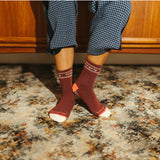 Get A Grip Socks - Wine/Pink, , Banabae - Say It Sister