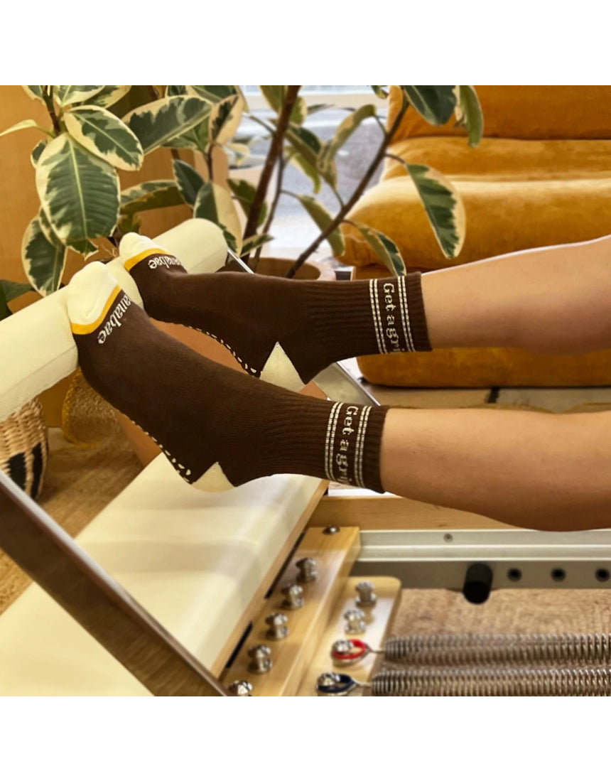 Get A Grip Socks - Coco, , Banabae - Say It Sister