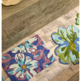Bonnie and Neil - Dutch Floral Blue Bath Mat, Bath Mats & Rugs, Bonnie and Neil - Say It Sister