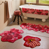 Bonnie and Neil - Mave Pink Long Bath Mat, Bath Mats & Rugs, Bonnie and Neil - Say It Sister