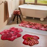 Bonnie and Neil - Mave Pink Long Bath Mat, Bath Mats & Rugs, Bonnie and Neil - Say It Sister