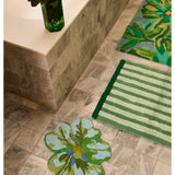 Bonnie and Neil - Dutch Floral Green Bath Mat, Bath Mats & Rugs, Bonnie and Neil - Say It Sister