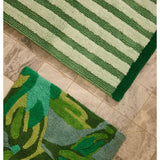 Bonnie and Neil - Dutch Floral Green Bath Mat, Bath Mats & Rugs, Bonnie and Neil - Say It Sister