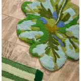 Bonnie and Neil - Mini Tulip Blue Green Bath Mat, Bath Mats & Rugs, Bonnie and Neil - Say It Sister