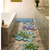Bonnie and Neil - Tulip Blue Green Bath Mat, Bath Mats & Rugs, Bonnie and Neil - Say It Sister