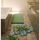 Bonnie and Neil - Tulip Blue Green Bath Mat, Bath Mats & Rugs, Bonnie and Neil - Say It Sister