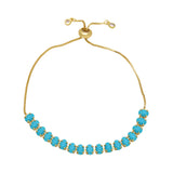Mila Tennis Bracelet, , Salty Safari - Say It Sister