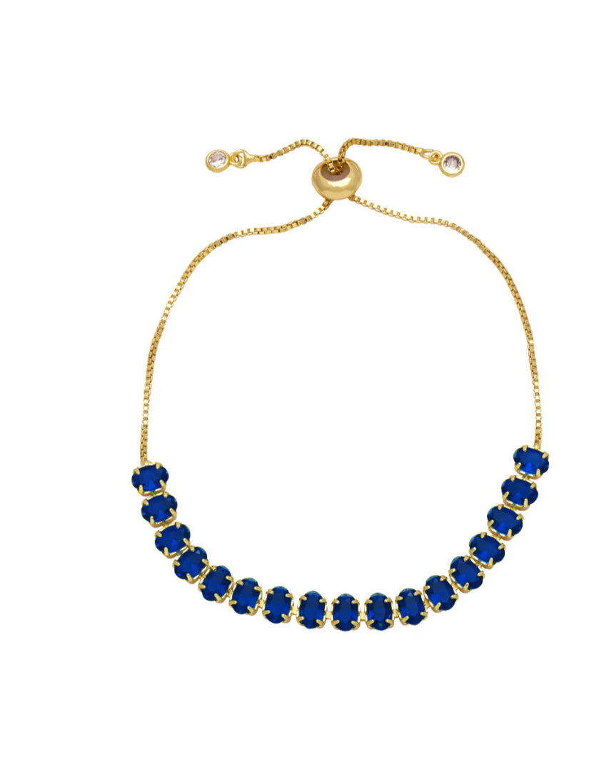 Mila Tennis Bracelet, , Salty Safari - Say It Sister