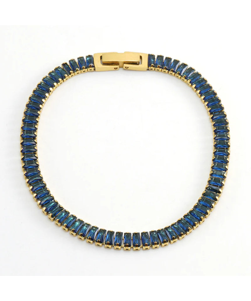 Kristy Tennis Bracelet, , Salty Safari - Say It Sister