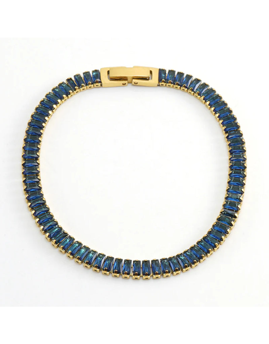 Kristy Tennis Bracelet, , Salty Safari - Say It Sister