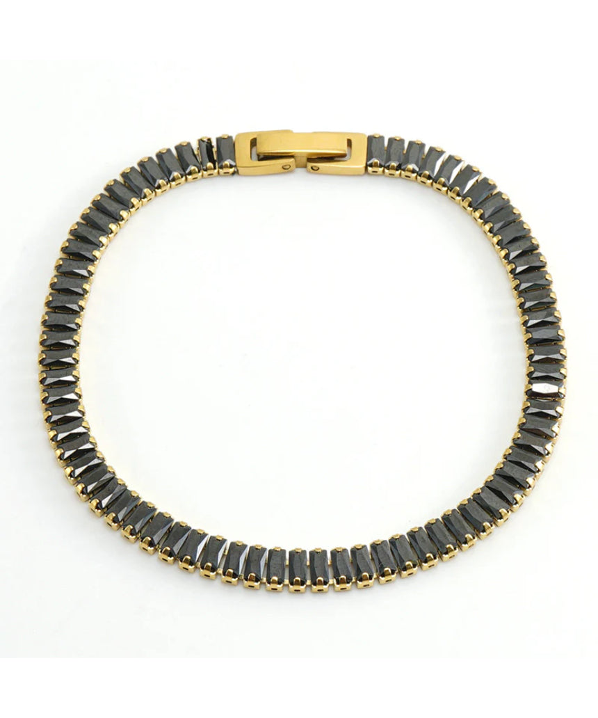 Kristy Tennis Bracelet, , Salty Safari - Say It Sister